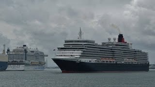"Queen Elizabeth" & MV "Balmoral" in Southampton - 14/06/2016