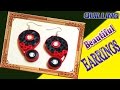 Paper Quilling; special heart shape quilling earrings for girls - quilling paper designs