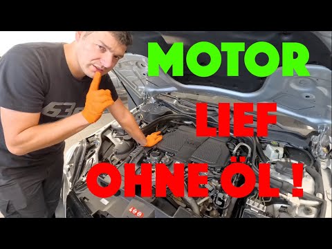 Major engine damage due to dangerous errors during oil change