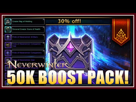 NEW 50k IL Character Boost Pack: All you Get! (value 15 mill+ AD) Cheap Item Level - Neverwinter M27