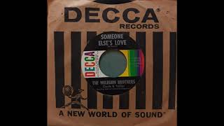 The Wilburn Brothers - Someone Else´s Love