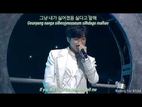 B1A4 Live Space Concert 2017 - Melancholy (Hangul, Romanization,Eng)