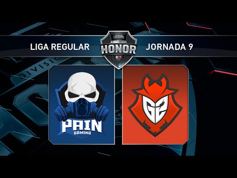 PAIN GAMING VS G2 VODAFONE - #LoLHonor9 - Mapa 1 - Jornada 9 - T11