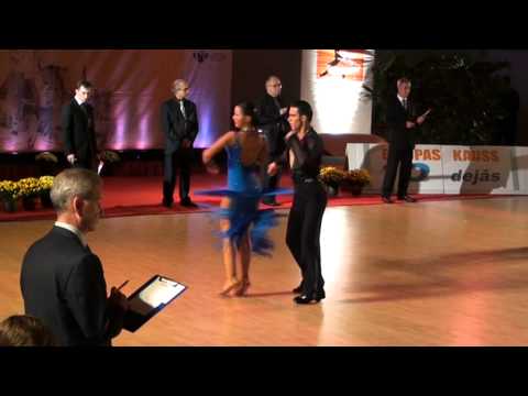 Latvia Open 2011 RS LA Petkevicius Lukas   Klupsaite Migle 1 2fin pasodoble