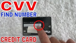 ✅ How To Find CVV Credit Card Number 🔴