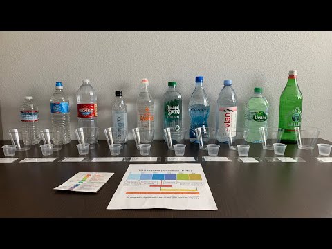 10 Popular Bottled Spring Water Brands Testing pH and TDS levels