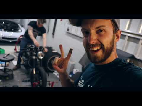 My Honda CB125 Cafe Racer Build   TIME LAPSE CINEMATIC
