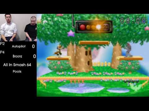 All In Smash 64  - Autopilot v Broonz