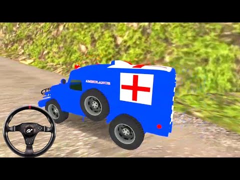 New Flying Ambulance Rescue Simulator | 911 Emergency Van Drive Game - Android GamePlay #5