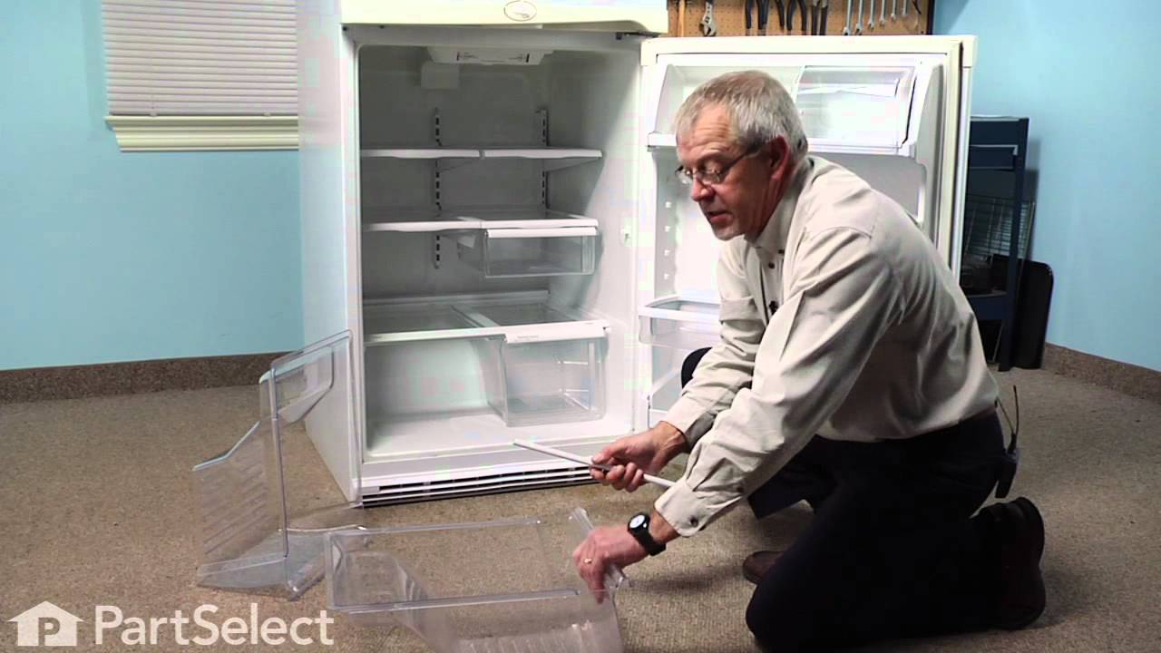 Replacing your Whirlpool Refrigerator Refrigerator Crisper Drawer
