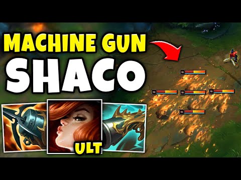 SHACO WITH MISS FORTUNE ULT!? MOW EVERYONE DOWN IN SECONDS - Pink Ward Shaco