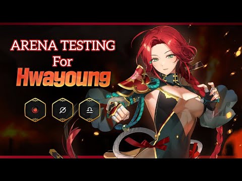 Epic seven | Hwayoung dual attack comp she can kill anyone with s3 insane damage