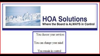 preview picture of video 'HOA Solutions specializes in all facets of Homeowners Association management  Saratoga Springs'