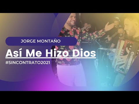 Jorge Montaño | Así Me Hizo Dios | Concierto virtual 2021 "Sin Contrato"