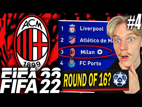THIS UCL GROUP IS CRAZY!! 😱  FIFA 22 AC Milan Career Mode EP4