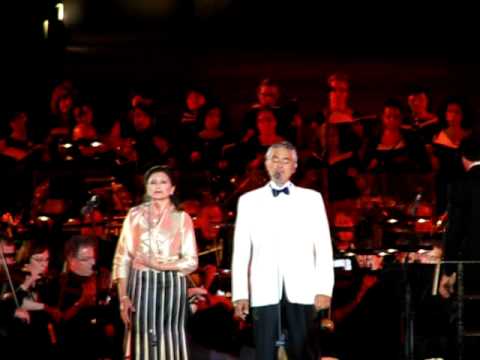 Andrea Bocelli at Masada