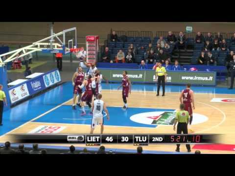 BBL: "Lietkabelis" - "TLU Kalev" 2015-12-03 rungtynių akimirkos