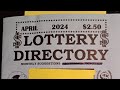 💰💲Lottery Directory April 2024 | Pick 3 & 4 | Good for all states