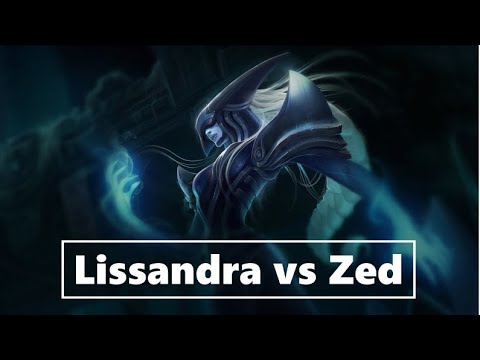Midlane Lissandra vs Zed