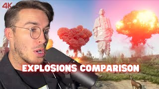 Physicist Reacts to EXPLOSIONS Size Comparison | 3D