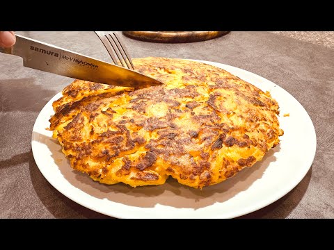 KARTOFFELN MIT ZWIEBELN UND EIERN - DAS BESTE VEGETARISCHE GERICHTE! 🥔🍳