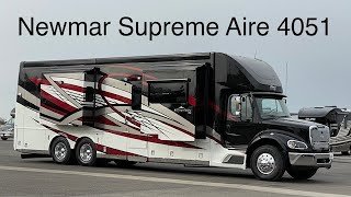 A preview image of the linked video showcasing 2023 Newmar Supreme Aire 4051
