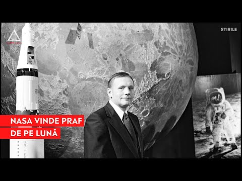 NASA vinde particule de praf de pe Lună, colectate de Neil Armstrong în 1969