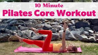 10 Minute PILATES CORE WORKOUT - Beginner Friendly!