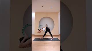 每日5分钟瑜伽轮练习 | 提升灵活度 | 瑜伽新手必看 | Yoga Wheel Practice in 5 mins #瑜伽 #瑜珈轮 #瑜珈  #健康生活 #瑜伽轮 #samanthayoga