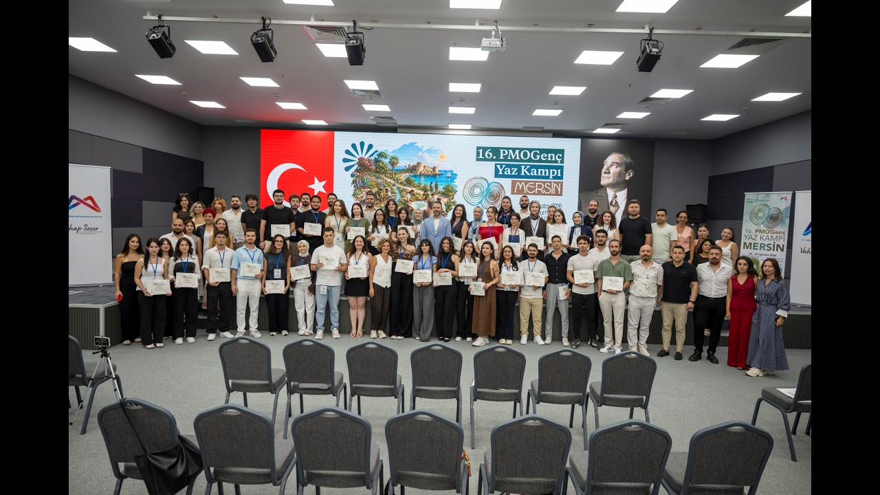 MERSİN BÜYÜKŞEHİR EV SAHİPLİĞİNDEKİ 16  ‘PMOGENÇ YAZ KAMPI’ TAMAMLANDI
