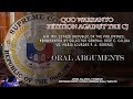 Oral Arguments on Quo Warranto Petition against the CJ - April 10, 2018