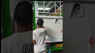 Download lagu menggambar di pintu bak truk #art #truck #artpainting #shorts #shahrukhkhan mp3
