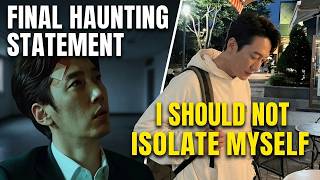 Download lagu Korean actor Lee Sang-bo Dies at 44|'I Should Not Isolate Myself' | His Haunting Final Statement mp3