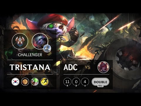 Tristana ADC vs Xayah - KR Challenger Patch 9.10