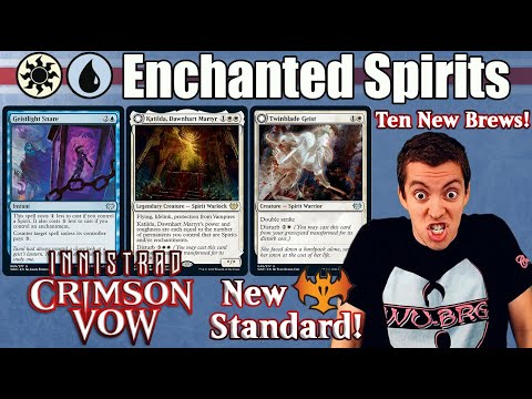 🧛‍♂️ Ten New Brews ⚪🔵 Enchanted Spirits - Let's Take To The Skies  (Innistrad: Crimson Vow Standard)