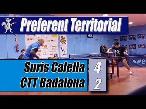 Suris Calella vs CTT Badalona 4-2 | Preferent | Club Tennis Taula Calella