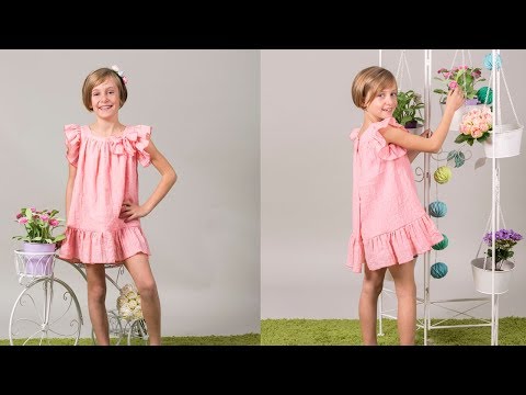 Vestido de gasa: Patrones de verano