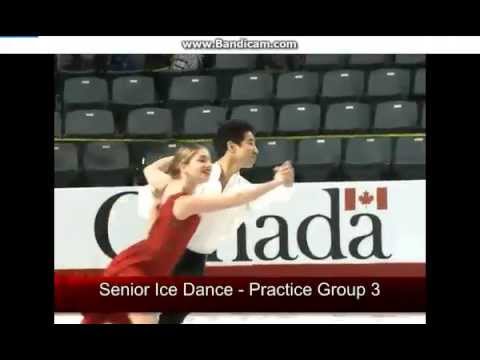 2015 Nats Practice - Senior Dance Warmup