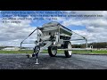 Custom Pelletized Chicken Litter Boom Drop Spreader
