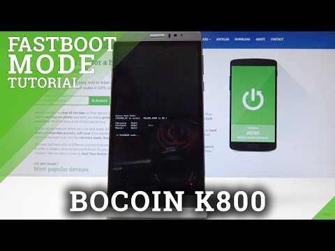 How to Enable Fastboot Mode in Bocoin K800 - Exit Fastboot Mode