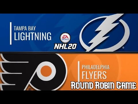 Tampa Bay Lightning vs. Philadelphia Flyers - NHL 20 Simulation Round Robin Game