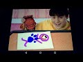 Blues Clues Drawing All 3 Clues Surprise Guest