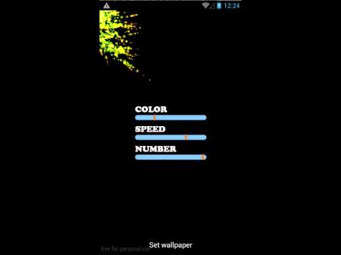 Live Wallpaper Fire Show (LWP) Video