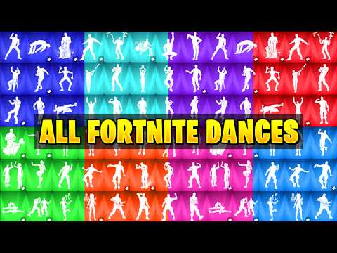 ALL FORTNITE DANCES | Season 1-13 (Chapter 2 Season 3)