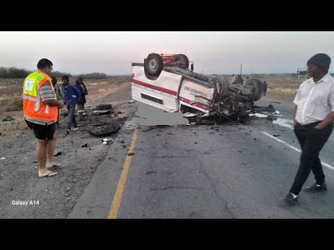 Namibia: 14 dead in head-on collision between two vehicles - Africanews