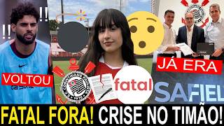 JUSTIÇA SUSPENDE MAIS UM PATROCINIO! CORINTHIANS AVANÇA COM CAIXA! SAFIEL JOGA TOALHA! YURI e+