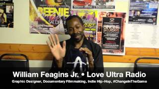 William Feagins Jr at Love Ultra Radio