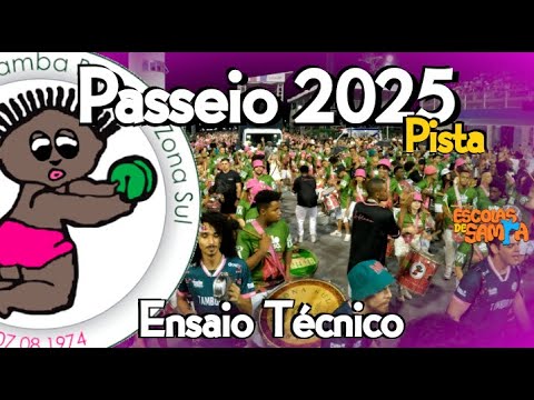 Barroca Zona Sul 2025 - PASSEIO pela Bateria Tudo Nosso #BotaOFone #PioneiroNoVideoDosBreques