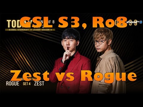Highlights 2019 GSL Season 3, Round of 8 - Zest vs Rogue