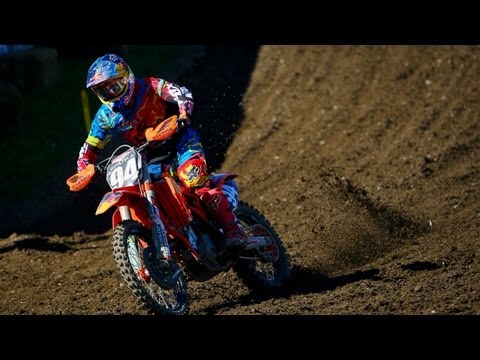Ken Roczen vs. Eli Tomac Full Battle - 2013 Unadilla MX 250 Moto 2 (Official Feed)